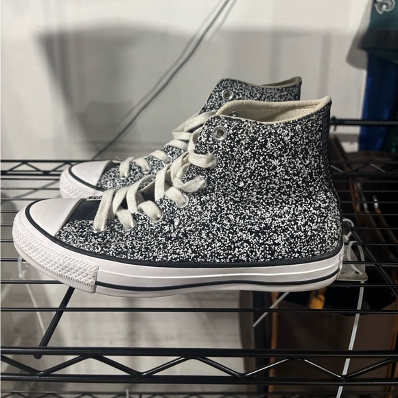 Converse Chuck Taylor Women Size 6.5 All Star High Top Galaxy Glitter - Picture 1 of 7